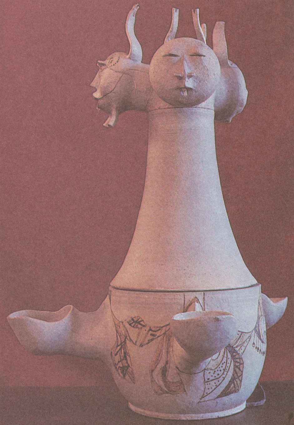 Camille Billops ceramic piece