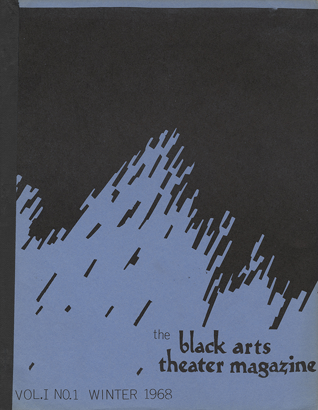 Black Arts Theater Magazine cover