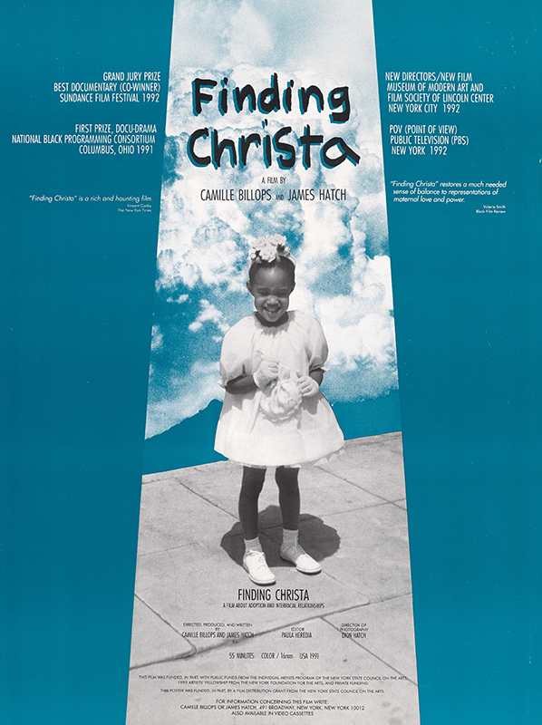 Film poster for the documentary Finding Christa