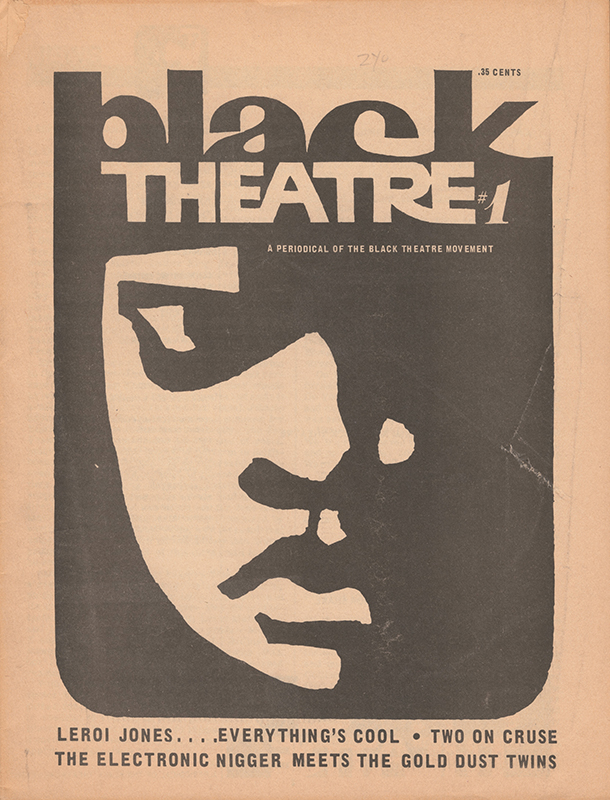 Black Arts Theater Magazine cover