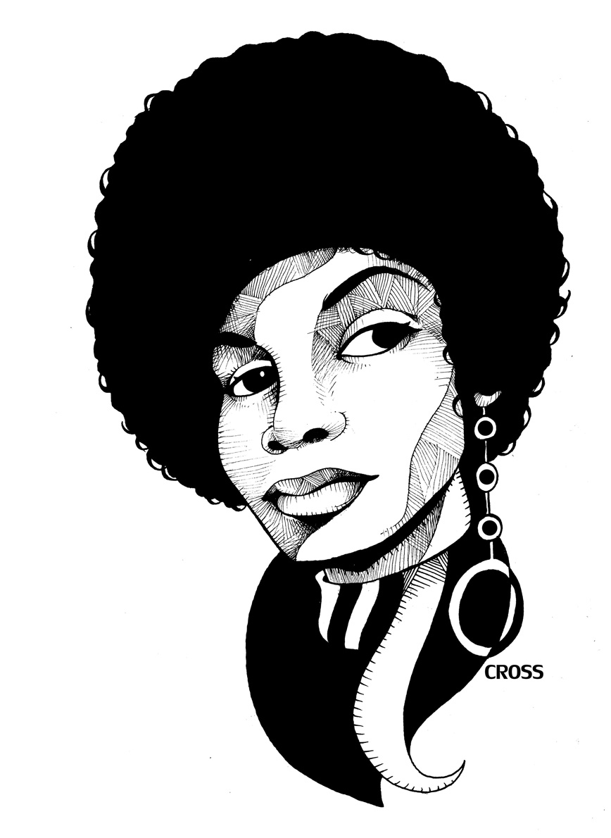 Sonia Sanchez illustration by Keef Cross